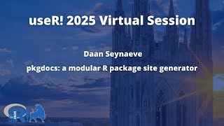pkgdocs: a modular R package site generator - Daan Seynaeve