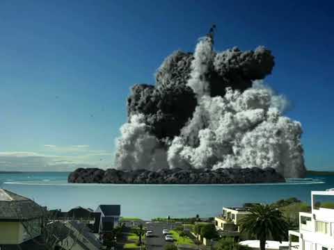 Auckland Museum Volcano Simulation [FULLSCREEN]