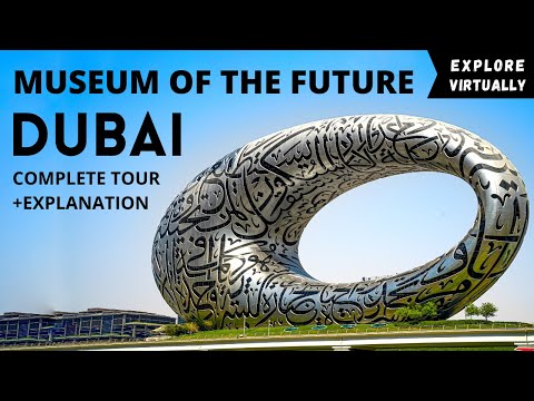 [4K] Dubai Museum of the future | Complete walking tour 2022 | Most beautiful building in the World