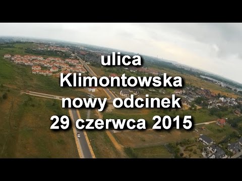 Klimontowska, nowy odcinek drogi
