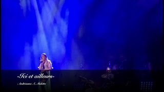 Andréanne A.  Malette au Centre Vidéotron, le 2 juin 2018-Ici et ailleurs-
