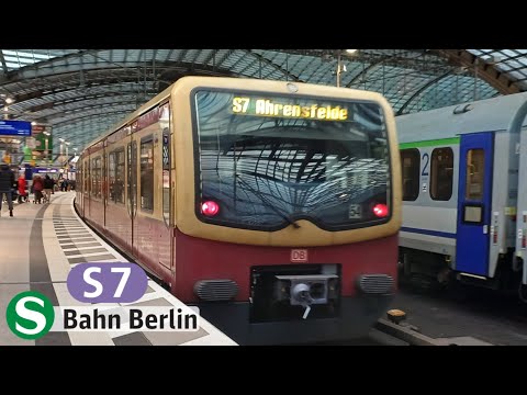 S-Bahn Berlin | Mitfahrt S7: Ahrensfelde - Potsdam Hbf | Bombardier BR 481/482