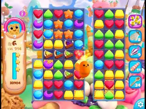 Cookie Jam Blast Level 914 - NO BOOSTERS 🍪 | SKILLGAMING ✔️