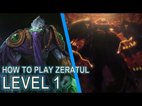 How to play Level 1 Zeratul | Starcraft II: Co-Op