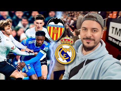 Valencia 0:2 Real Madrid - Stadium vlog 🤯🔥 The Mestalla becomes a cauldron of noise!