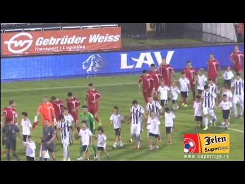 JSL 2013/14: 3.Kolo Partizan - Radnički 1923 5:1 (2:0)