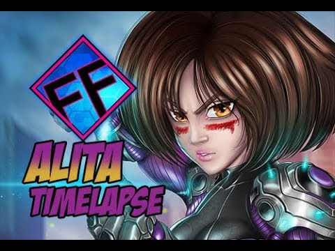 Alita Battle Angel timelapse