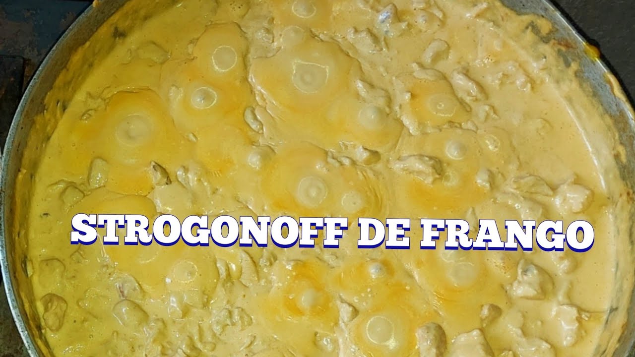 STROGONOFF DE FRANGO PARA 40 à 50 PESSOAS - RECEITA SIMPLES E PRÁTICO - melhor receita de strogonoff