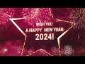 A Happy New Year 2024 Wishes Video Effects HD First Time Star Style New Year Wishes