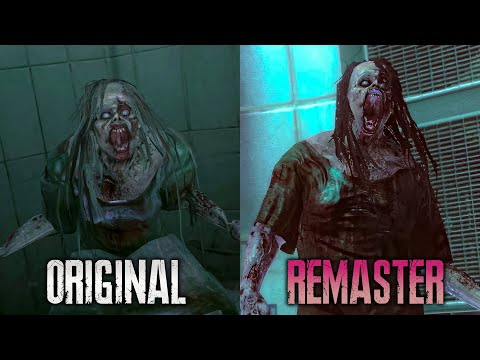 House of the dead Overkill Side by Side Gameplay Comparison (Original vs Extended Cut) [4K60ᶠᵖˢ]