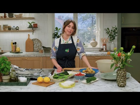 Kökets middag: Foliepaket med potatis och feta - Köket