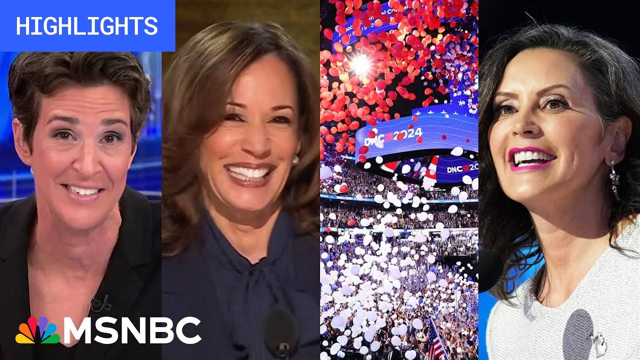 Kamala Harris’ historic nomination speech on Day 4 of the DNC | MSNBC Analysis