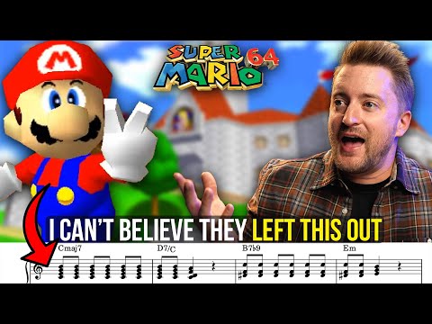The Mario 64 Song That Was Too Beautiful For The Game