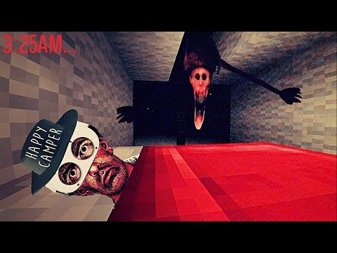I Camped Overnight in VR Minecraft with Horror Mods
