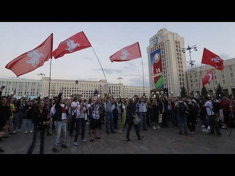 "Wir geben nicht auf" - Die Proteste in Belarus gehen weiter
