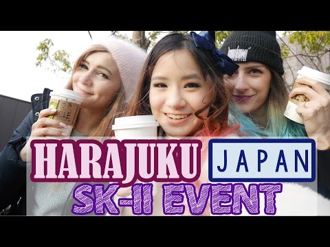 与朋友一起逛原宿，参加SK-II的活动 (Harajuku with Mimei and Sharla ❤️| SK-II Change Destiny Event | KimDao in JAPAN)