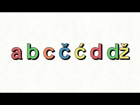 Croatian Alphabet Song