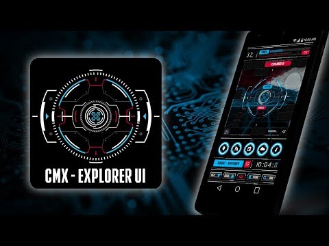 CMX - Explorer UI · KLWP Theme Video