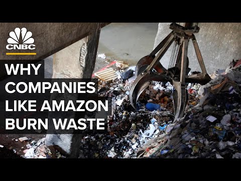 How Amazon, American Airlines And Subaru Burn Waste To Make Energy