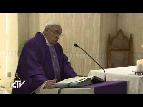 HOMILIA DO PAPA FRANCISCO - 09/12/2014 - DUBLADO