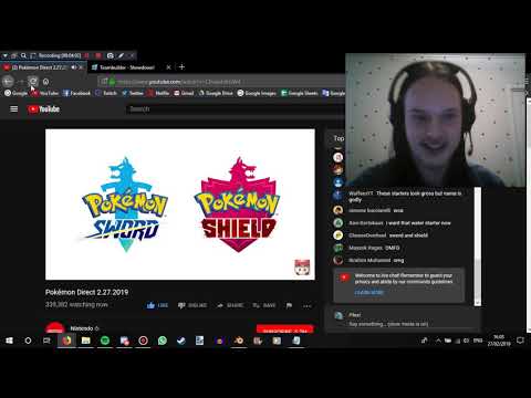 Pokémon Sword and Shield REACTION! (Pokémon Direct 2.27.2019) Video