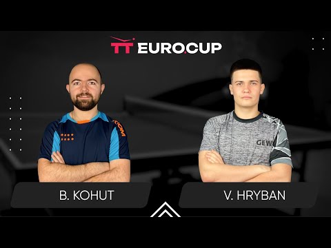 19:40 Bohdan Kohut - Vadym Hryban 08.08.2024 Table Tennis TT Euro.Cup Ukraine Elite. TABLE 4
