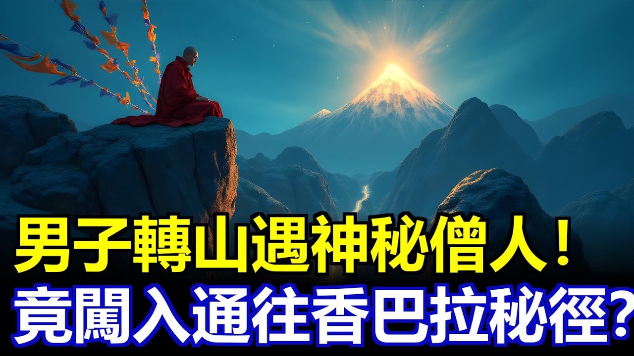 男子在岡仁波齊轉山遇神秘僧人！竟意外闖入一條通往香巴拉秘徑？#岡仁波齊 #香巴拉 #轉山奇遇 #西藏秘境 #卓瑪拉山口 #心靈覺醒 #故事雜談
