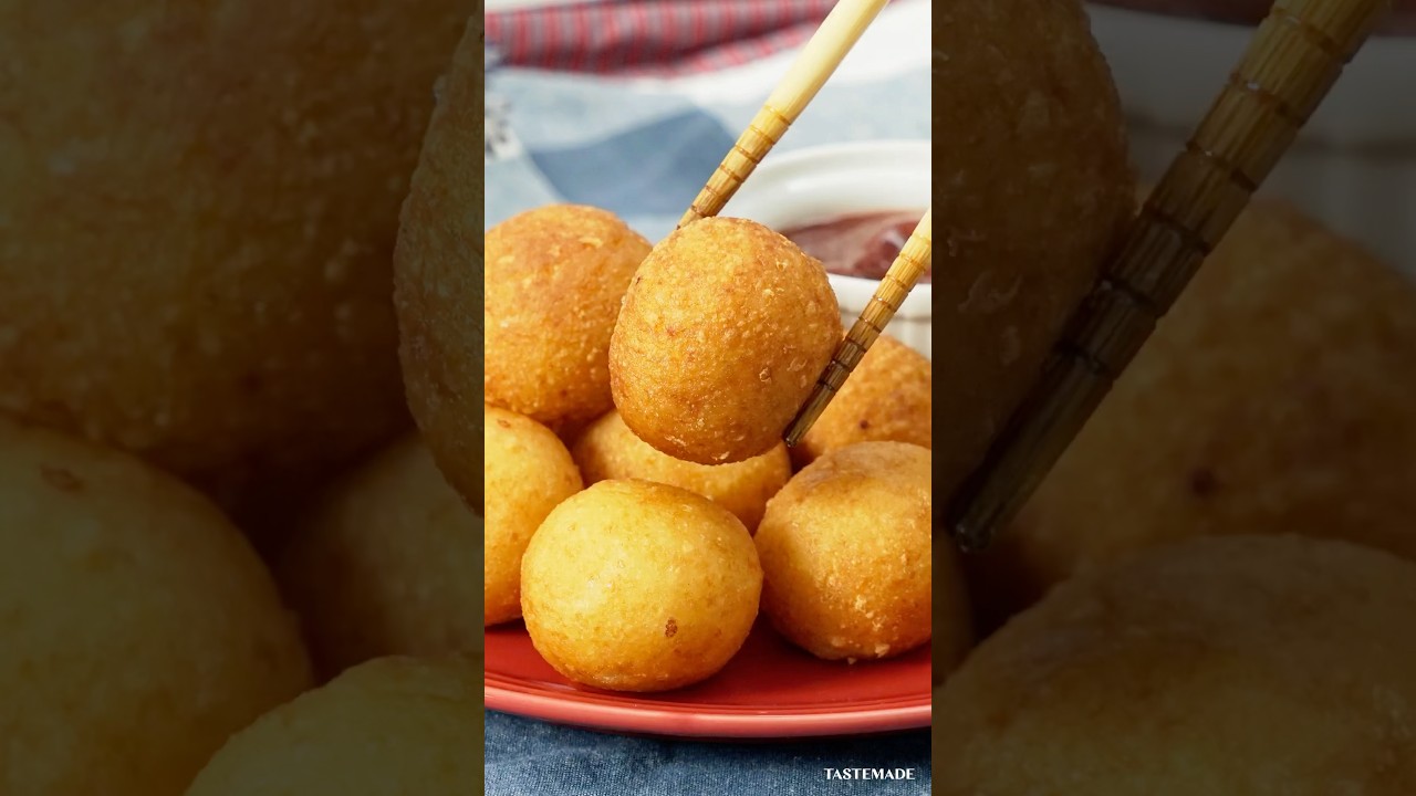 【カリッじゅわ】手が止まらない悪魔の塊作っちゃった…🫢#shorts #チーズボール #背徳グルメ #チーズ #チートデイ #料理 #ダイエット #cheese #food