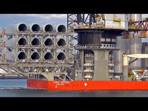 4K SHIPSPOTTING PORT OF ROTTERDAM NETHERLANDS NOVEMBER 2022