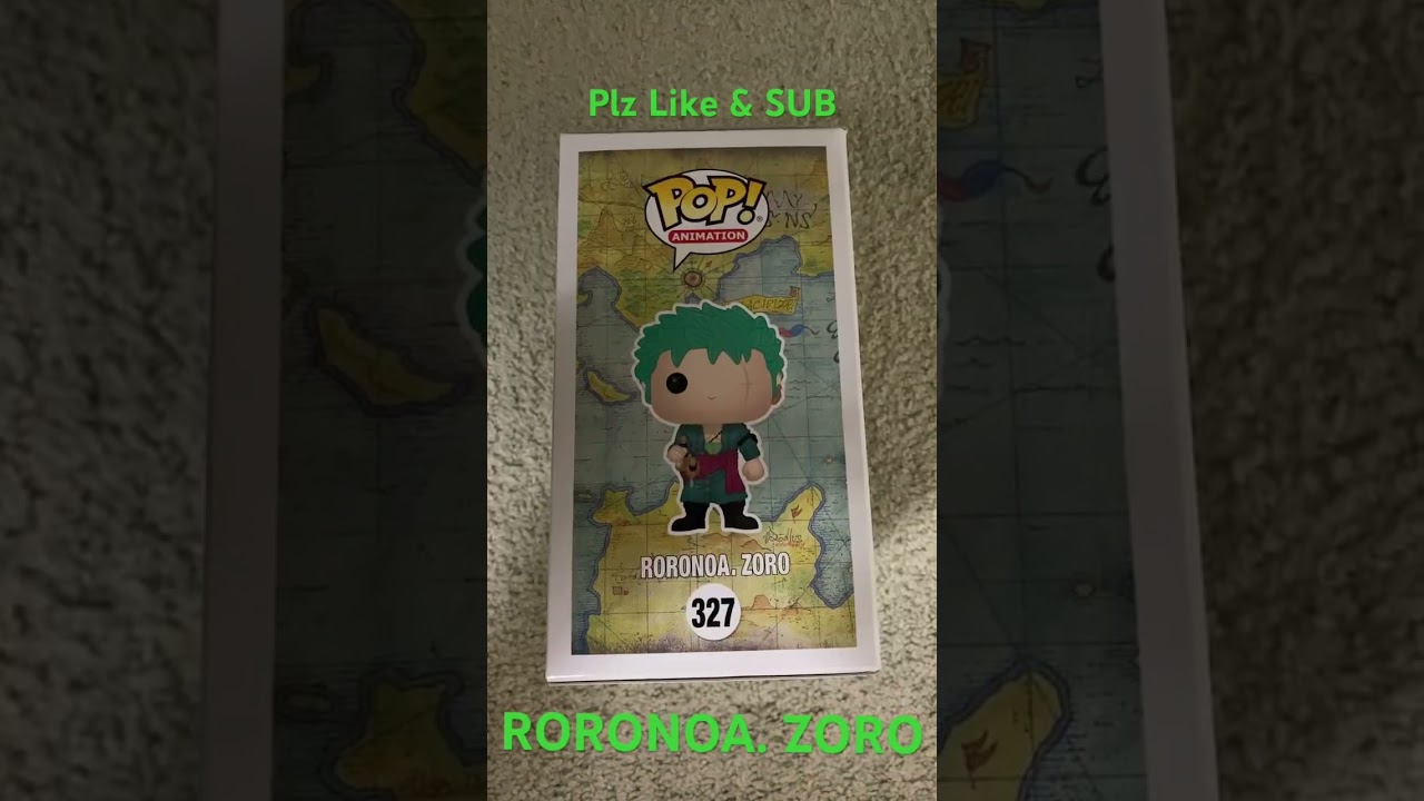 FUNKO POP - RORONOA. ZORO (327) #funkopop #funko #anime #toys #onepiece #zoro