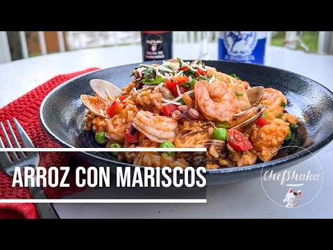 Arroz Con Mariscos mi platillo Peruano Favorito.