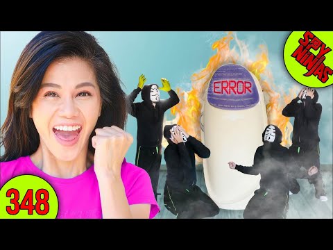 I Put the World's Most Dangerous Virus on the Boss's Computer - Spy Ninjas #348