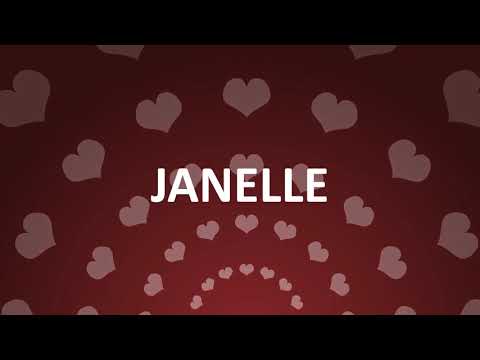 HAPPY BIRTHDAY JANELLE