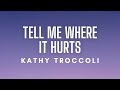 Kathy Troccoli - Tell Me Where It Hurts (Lyrics)