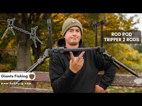 GIANTS FISHING - Stojan Tripper Rod Pod 2 Rods