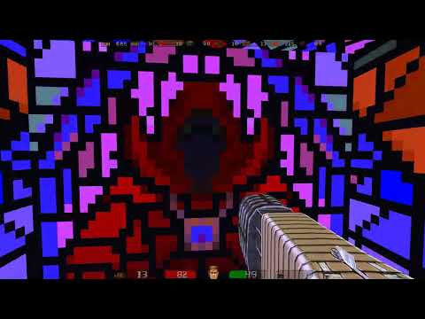 Doom 2 Mod Psychophobia: Way of a psycho part 5 ENDING - 4K 60FPS no commentary