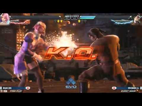 EVO2015 鉄拳7 GrandFinal AO vs ノビ part1