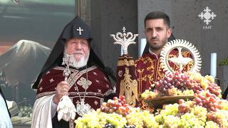 Վերափոխման տոնը՝ Խաղողօրհնեքը, Մայր Աթոռում