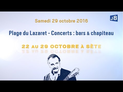 22 V'là Georges 2016   J8 : plage du Lazaret et concerts (bars et chapiteau)  33' 35