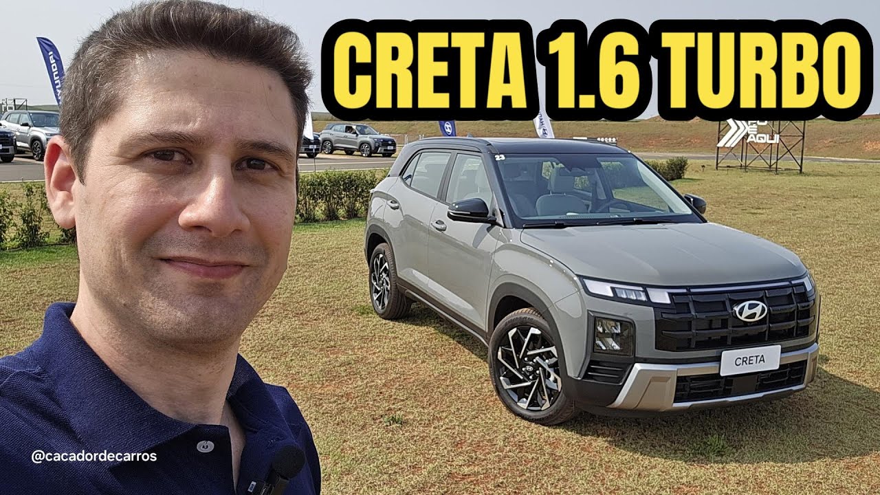 NOVO CRETA 1.6 TURBO, primeiras impressões // Caçador de Carros