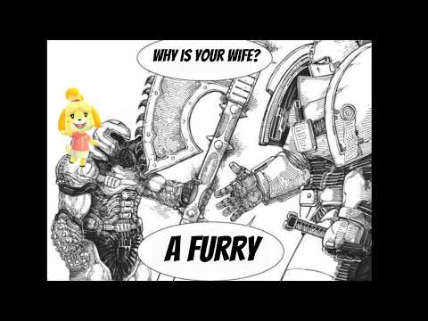 DOOM Slayer in WARHAMMER 40K