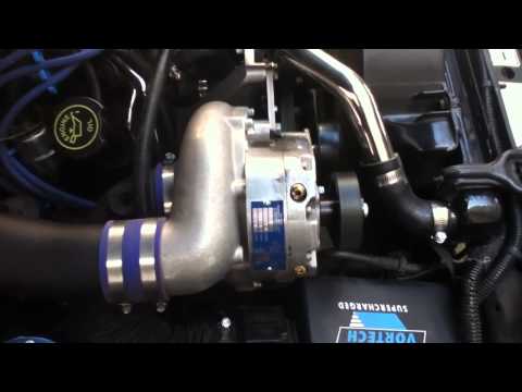 Vortech V3 Sci Trim supercharger on 1993 Cobra Mustang