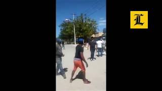 Dominicanos y haitianos se enfrentan a pedradas en Pedernales