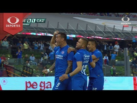 Milton Caraglio's goal | América 0-1 Cruz Azul | 2019 Clausura - Quarterfinals, First Leg | Telev...