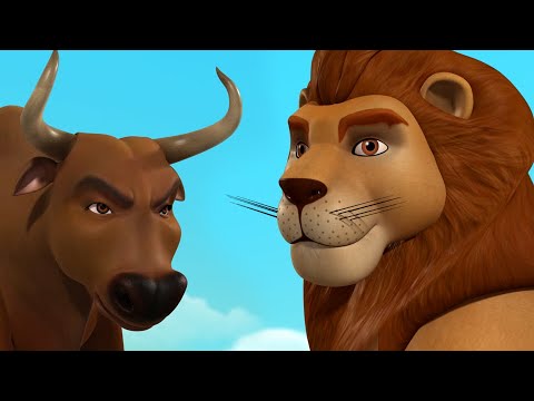 Divide And Rule - Animal Stories | Hindi Stories for Children | Infobells
