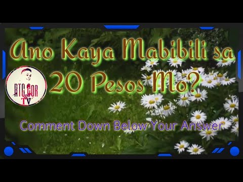 Ano Kaya Mabibili sa 20 Pesos Mo? #RTCCorTV