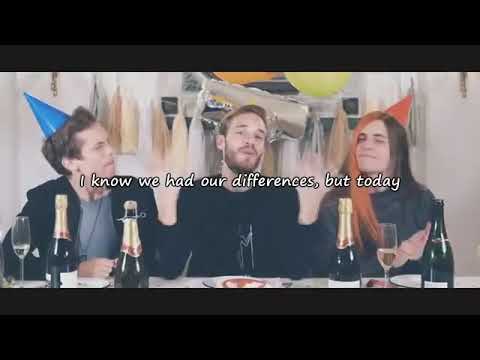 #Congratulations song on T series by pewdiepie(Lyrics)