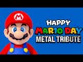 Super Mario Bros Soundtrack (NES) goes harder | Metal Cover | MAR10 | MARIO DAY!