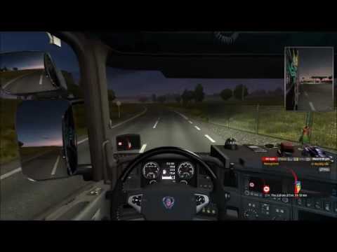 Euro Truck Simulator 2 MP E41 Reims F to Zurich CH Joined by Jmiell & Helen