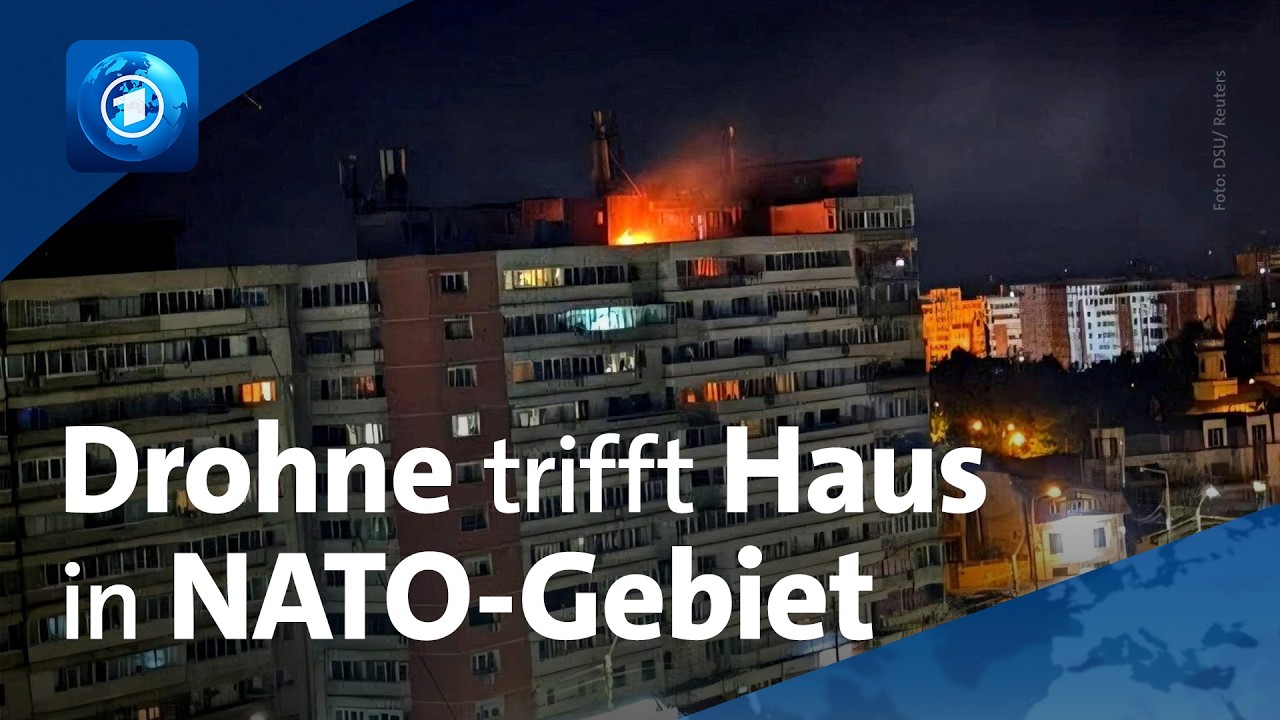 Krieg gegen die Ukraine: Drohne im NATO-Staat Rumänien eingeschlagen